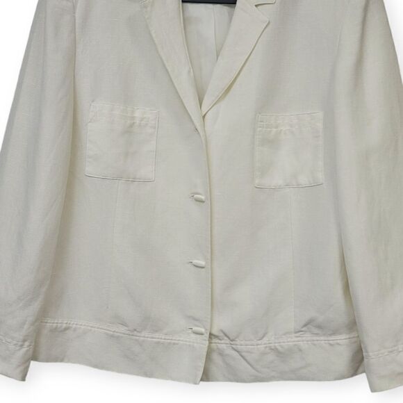 Worthington linen/rayon blazer jacket, size 20 - Picture 5 of 13